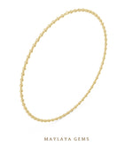 Load image into Gallery viewer, Maylaya Gems necklace in yellow gold
