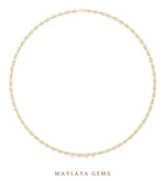Load image into Gallery viewer, Maylaya Gems necklace in yellow gold

