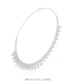 Load image into Gallery viewer, Maylaya Gems necklace in white gold
