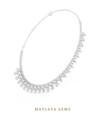 Load image into Gallery viewer, Maylaya Gems necklace in white gold
