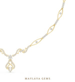 Load image into Gallery viewer, Maylaya Gems necklace in yellow gold
