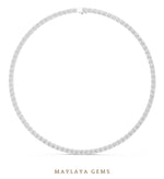 Load image into Gallery viewer, Maylaya Gems necklace in white gold

