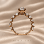 Load image into Gallery viewer, 9K Gold 1.54 ct Round Diamond Ring — Stk92/B036
