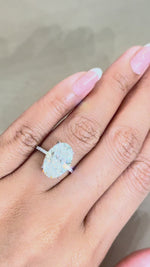 Load and play video in Gallery viewer, 9K Gold 5.02 ct Oval Diamond Ring | Maylaya Gems product video
