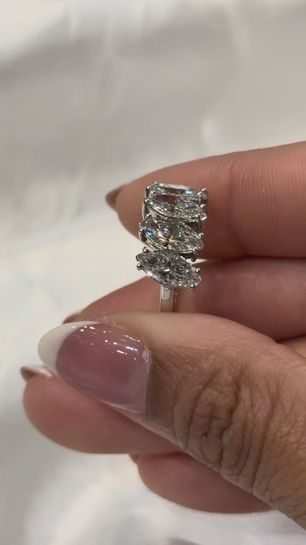 Maylaya Gems E021 jewelry shown on hand - silent 1080p video