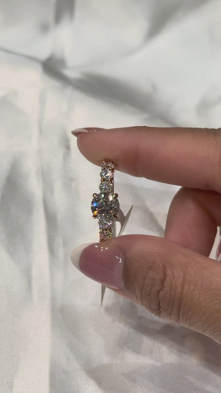 Maylaya Gems RGJ009 / STK92 jewelry shown on hand - silent 1080p video