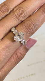 Load and play video in Gallery viewer, Maylaya Gems M063 jewelry shown on hand - silent 1080p video

