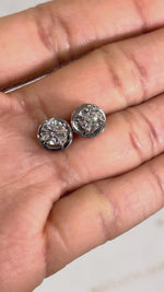 Load and play video in Gallery viewer, Maylaya Gems ER001 jewelry shown on hand - silent 1080p video

