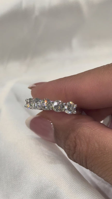 Maylaya Gems E005 jewelry shown on hand - silent 1080p video
