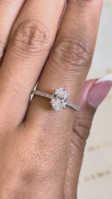 Maylaya Gems SH96 jewelry shown on hand - silent 1080p video