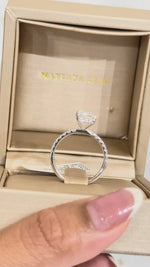Load and play video in Gallery viewer, 9K Gold 2.02 ct Emerald Diamond Ring | Maylaya Gems product video
