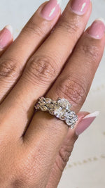 Load and play video in Gallery viewer, Maylaya Gems RGJ031 / STK119 jewelry shown on hand - silent 1080p video
