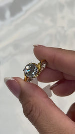 Load and play video in Gallery viewer, Maylaya Gems M031 jewelry shown on hand - silent 1080p video
