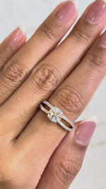 Load and play video in Gallery viewer, Maylaya Gems STK54 jewelry shown on hand - silent 1080p video

