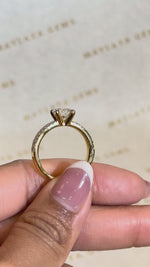 Load and play video in Gallery viewer, Maylaya Gems M180 jewelry shown on hand - silent 1080p video
