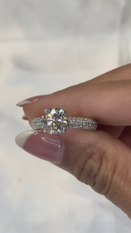 Maylaya Gems M0005 jewelry shown on hand - silent 1080p video