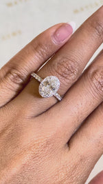 Load and play video in Gallery viewer, Maylaya Gems M01C jewelry shown on hand - silent 1080p video
