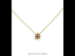 Load and play video in Gallery viewer, 0.172 ct Round Lab-Grown Diamond Pendant — Yellow Gold | Maylaya Gems

